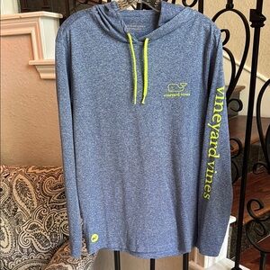 VINEYARD VINES Men’s Long-Sleeve Performance Wear Hoodie, size Small